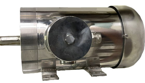Motor de aço inoxidável 3PH 56C 1HP 1745rpm TEFC da proteção do NEMA IP66