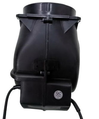 Fã plástico preto do ventilador da C.A. de Shell Centrifugal para o fogão Hood Air Purifier