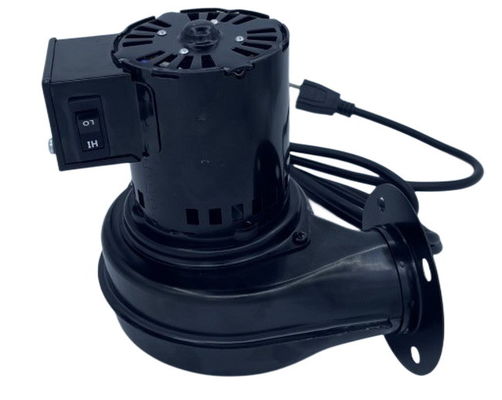A C.A. de exaustão do fã do ventilador da convecção do fogão de madeira protege Polo com interruptor de 2 velocidades