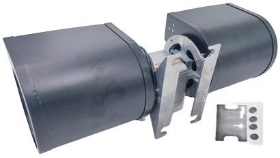 gaiola de esquilo de alta temperatura da roda 4X4 do motor de ventilador da convecção de 64W 1.0A 115V