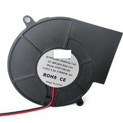 Da ventilação centrífuga do ar do fã do ventilador da C.C. de IP42 12V 3.6W sistema de refrigeração elétrico