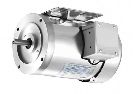 Washdown trifásico IP55 1HP 1745RPM do motor de aço inoxidável do NEMA 56C TEFC