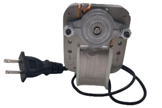 2.38 &quot; 27W C Frame Motor de ventilador elétrico Ac Single Phase Pole sombreado com plugue de energia