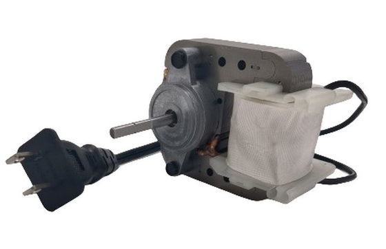 2.38 &quot; 27W C Frame Motor de ventilador elétrico Ac Single Phase Pole sombreado com plugue de energia