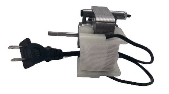 2.38 &quot; 27W C Frame Motor de ventilador elétrico Ac Single Phase Pole sombreado com plugue de energia