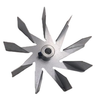 114mm Diâmetro Caminha Ventilador 9 Lâmina Chapa Galvanizada Para Forno Pellet