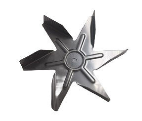150mm Diâmetro Ventilador de lareira 6 lâminas de aço inoxidável para fogão
