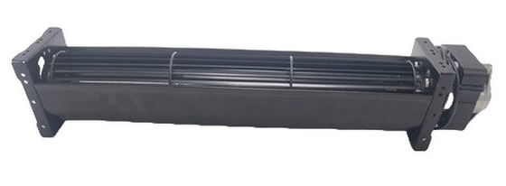 Ventilador de fluxo cruzado de ventoinha tangencial Eletróforese preta 120V 60HZ 260mm Para forno elétrico