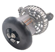 C Motor de pólo sombreado de quadro 83W 240V 60HZ Motor de ventilador de forno de armazenamento vertical de fase única