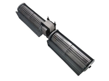 42W Double Cage Cross Flow Blower Fan 48mm diâmetro AC Alta temperatura de montagem variável